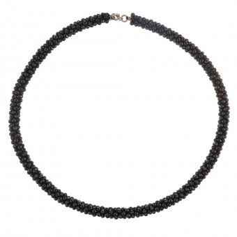Colier crosetat din pietre semipretioase - spinel