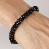 Bratara crosetata din pietre semipretioase - spinel