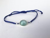 Bratara Larimar cu snur conector
